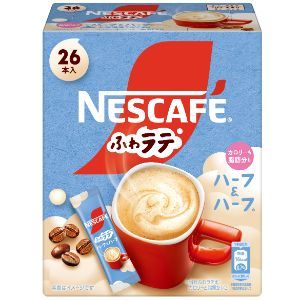 【あす楽対応】「ネスレ日本」　ネスカフェ エクセラ ふわラテ ハーフ＆ハーフ　26pのサムネイル