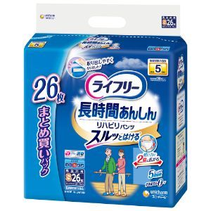 「使用方法」【はき方・はかせ方】処理テープの付いている面を後ろにしてください。【ぬぎ方・とりかえ方】1.そのまま脱ぐか、両脇を破ってはずしてください。(介護する方が交換される場合)下から破く(ご本人が交換される場合)上から破く2.大便の時は、便がこぼれないように股間部を片手で押さえながらはずしてください。3.パンツを丸めて、後ろの処理テープをつまんではがし、しっかりととめて捨ててください。※おむつを着脱するときには、処理テープがお肌に触れないようにご注意ください。「成分」【素材】表面材・・・ポリオレフィン不織布/吸水材・・・綿状パルプ、吸水紙、高分子吸水材/防水材・・・ポリオレフィンフィルム/止着材・・・ポリオレフィン/伸縮材・・・ポリウレタン/結合材・・・スチレン系エラストマー合成樹脂【外装材】ポリエチレン「使用上の注意」・汚れた紙おむつは早くとりかえてください。・テープは直接お肌につけないでください。・誤って口に入れたり、のどにつまらせることのないよう、保管場所に注意し、使用後はすぐに処理してください。「問い合わせ先」ユニ・チャーム株式会社「TEL」0120-041-0629:30-17:00(月曜日〜金曜日※祝日を除く)「製造販売元」ユニ・チャーム株式会社「住所」東京都港区三田3-5-19「原産国」日本「商品区分」衛生用品 「文責者名」 株式会社ファインズファルマ 舌古　陽介(登録販売者) 「連絡先」 電話：0120-018-705 受付時間：月〜金　9：00〜18：92 (祝祭日は除く) ※パッケージデザイン等、予告なく変更されることがあります。ご了承ください。