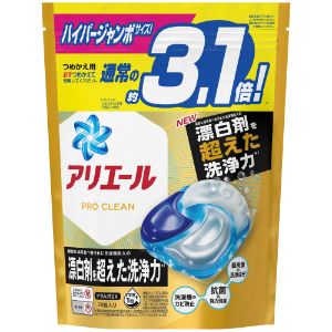 「P&Gジャパン」　アリエールジェルボール4D　プロクリーン　つめかえハイパージャンボサイズ　28個