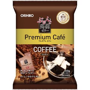 「オリヒロ（株）」　ぷるんと蒟蒻ゼリープレミアムカフェコーヒー　20g×10個　12袋セット