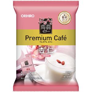 「オリヒロ（株）」　ぷるんと蒟蒻ゼリープレミアムカフェ杏仁　20g×10個　12袋セット