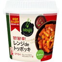 【あす楽対応】「CJ FOODS JAPAN」　甘！旨！辛！レンジdeトッポッキ　125g