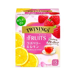 「片岡物産」　トワイニング　ザ・フルーツ　ラズベリー＆レモン　15袋　4個セットのサムネイル