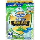 「ジョンソン」 スクラビングバブル トイレスタンプ最強抗菌 付け替 シャインミント 38g×2P