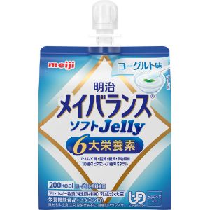 「明治」　メイバランスソフトゼリーヨーグルト味　125ML