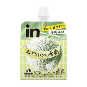 「森永製菓」　inゼリーフルーツ食感メロン　150g　6個セット