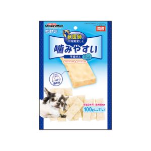 「ドギーマンハヤシ」　ホワイデント噛みやすい平板ガムプレーン　100g