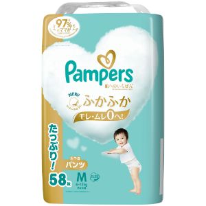「セット販売」「P&Gジャパン」 パンパース 肌へのいちばんパンツ ウルトラジャンボ M たっち 6-12kg 58枚 3個セット