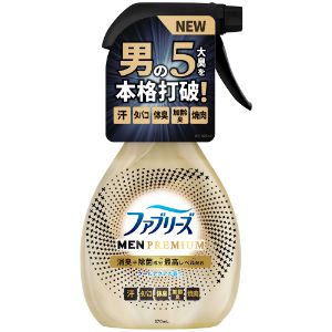 【あす楽対応】「P&Gジャパン」　N　ファブリーズW除菌＋消臭　プレミアムメン　クールアクアの香り　本体　　370mlのサムネイル