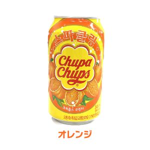 楽天薬のファインズファルマ楽天市場店【あす楽対応】「ライフスタイルジャパン」　炭酸飲料　チュッパチャプス　オレンジ　345ml