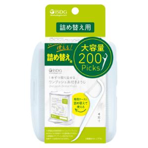 「医食同源ドットコム」　ワンプッシュ糸付きようじ詰替え　200本