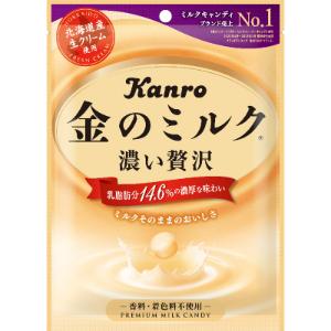 「セット販売」「カンロ」　金のミルクキャンディ　80G×6袋セット