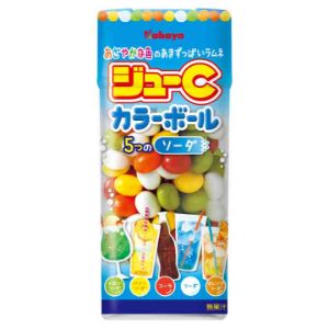 「カバヤ食品」　ジューCカラーボール　ソーダ　35g×10個セット