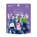 「セット販売」「カバヤ食品」 ピュアラルグミぶどう 58g×8個セット
