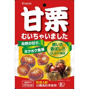 「使用方法」そのままお召し上がりください。「成分」有機栗（中国）「使用上の注意」温度の変化により袋の中に水滴がつく場合がありますが、品質に問題はありません。「問い合わせ先」クラシエ株式会社「TEL」0120-202-903月曜〜金曜午前10時〜午後4時（祝日・窓口休業日を除く）「製造販売元」クラシエ株式会社「住所」〒108-8080　東京都港区海岸3-20‐20「原産国」日本「商品区分」フード・飲料 「文責者名」 株式会社ファインズファルマ 舌古　陽介(登録販売者) 「連絡先」 電話：0120-018-705 受付時間：月〜金　9：00〜18：00 (祝祭日は除く) ※パッケージデザイン等、予告なく変更されることがあります。ご了承ください。