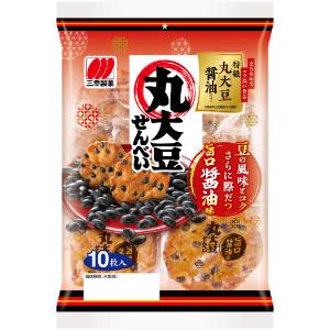 「セット販売」「三幸製菓」　丸大豆せんべい旨口醤油味　10枚×12個セットのサムネイル