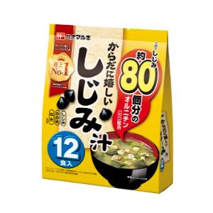 「ハナマルキ」　からだに嬉しいしじみ汁　12食×10個セット