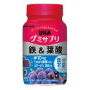 「UHA味覚糖」　UHAグミサプリ　鉄＆葉酸　30日分ボトル　60粒