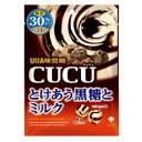 「セット販売」「UHA味覚糖」 CUCUとけあう黒糖とミルク 80G×6個セット