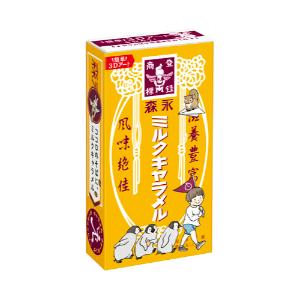 「使用方法」開封後はお早めにお召し上がりください。 歯科治療材がとれる場合がありますのでご注意ください。「成分」水あめ（国内製造）、加糖練乳、砂糖、加糖脱脂練乳、植物油脂、小麦たんぱく加水分解物、バター、モルトエキス 、黒みつ、食塩／ソルビトール、乳化剤（大豆由来）、香料「使用上の注意」直射日光・高温・多湿を避けて保存してください「問い合わせ先」森永製菓お客様相談室「TEL」0120-560-162月曜〜金曜の午前10時〜午後4時「製造販売元」森永製菓株式会社　小山工場「住所」栃木県小山市大字出井1523-1「原産国」日本「商品区分」フード・飲料 「文責者名」 株式会社ファインズファルマ 舌古　陽介(登録販売者) 「連絡先」 電話：0120-018-705 受付時間：月〜金　9：00〜18：00 (祝祭日は除く) ※パッケージデザイン等、予告なく変更されることがあります。ご了承ください。