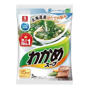 「理研ビタミン」　わかめスープ　　3袋×10個セット