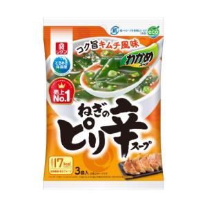 「理研ビタミン」　ねぎのピリ辛スープ　3袋×10個セット