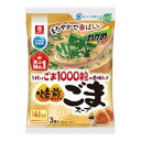 「使用方法」粉末にお湯を160ml注ぎ完成「成分」粉末油脂、ぶどう糖、食塩、すりごま、砂糖、麦芽糖、ごまパウダー、粉末みそ、チキンパウダー、ポークパウダー、粉末しょうゆ、香辛料、オニオンパウダー、かつお節エキスパウダー、白菜エキスパウダー、うきみ・具（いりごま（国内製造）、乾燥わかめ、乾燥わけぎ）//調味料（アミノ酸等）、カラメル色素、増粘剤（キサンタンガム）、香料、（一部に小麦・乳成分・ごま・鶏肉・豚肉を含む）「使用上の注意」直射日光・高温・多湿の場所を避け、常温で保存してください。「問い合わせ先」理研ビタミン株式会社「TEL」052-238-376310時〜17時「製造販売元」理研食品株式会社「住所」宮城県多賀城市宮内2-5-60「原産国」「商品区分」フード・飲料 「文責者名」 株式会社ファインズファルマ 舌古　陽介(登録販売者) 「連絡先」 電話：0120-018-705 受付時間：月〜金　9：00〜18：00 (祝祭日は除く) ※パッケージデザイン等、予告なく変更されることがあります。ご了承ください。