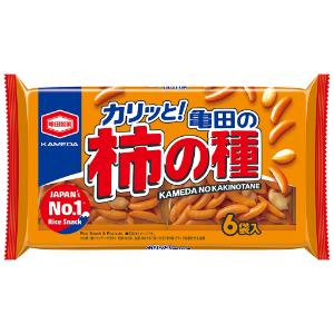 「亀田製菓」　亀田の柿の種　6袋詰　180g×12個セット