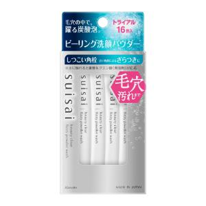 「花王」　スイサイ　ビューティクリア　ピーリング　パウダーウォッシュ（トライアル）　16包のサムネイル