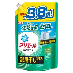 「P&Gジャパン」　アリエールジェル部屋干しプラス　つめかえウルトラジャンボサイズ　1．48kg