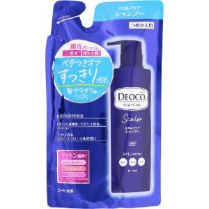 「ロート製薬」　デオコスカルプケアシャンプー　つめかえ用 　370mL