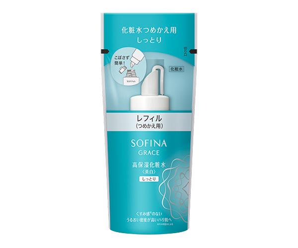 【花王ソフィーナ】ソフィーナグレイス　高保湿化粧水(美白)　しっとり　(レフィル)　130ml 1