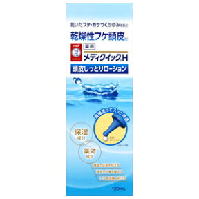 【ロート製薬】 メディクイックH　頭皮しっとりローション 120ml 【医薬部外品】