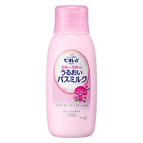 【花王】 ビオレu 角層まで浸透する うるおいバスミルク やさしいミルクローズ 本体 600ml 【
