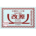 かぜのひきはじめの のどの痛みや発熱、 頭痛などの症状に効くかぜ薬です。 かぜの諸症状に効く洋薬成分に加えて、 3種類の生薬成分(カンゾウ末、ケイヒ末、ショウキョウ末)が 自己治癒力を高め、体の回復を助けます。 眠くなったり、口が渇いたり、 尿が出にくくなる成分(抗ヒスタミン剤)や 便秘を起こしやすい成分(ジヒドロコデイン酸塩)が 入っていない非ピリン系のかぜ薬です。 お子様から大人まで家族みなさんで服用いただけます。 改源は粉末のお薬で、服用しやすいように 味や香りを工夫しています。