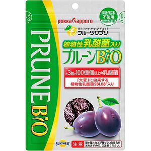 「セット販売」・【ポッカサッポロ】 フルーツサプリプルーンBIO 1ケース(70g×10袋) 【フード・飲料】
