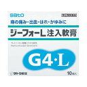 【佐藤製薬】 ジーフォーL 注入軟膏 10個入り 【第(2)類医薬品】