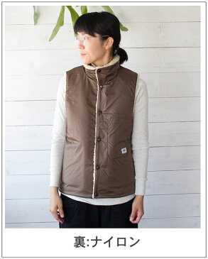 ARMEN(アーメン)HIGH NECK REVERSIBLE VESTハイネックリバーシブルベスト