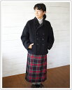 アーメン ARMEN (アーメン) MELTON DOUBLE FACE ONVER-SIZED PEA COATメルトンピーコート