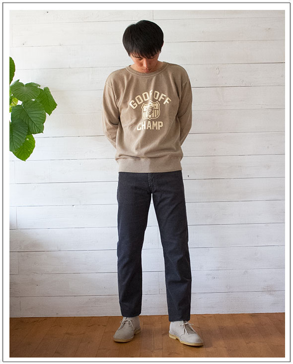 FOB（エフオービー）CORDUROY 5P［MEN'S］コーデュロイジーンズ