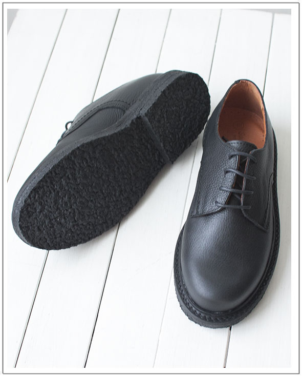 Sem parar（セムパラール）PLAINTOE SHOES(CRAPE SOLE)プレーントゥー