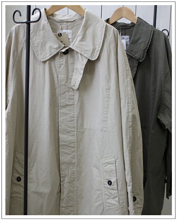 Rakuten - HTS(エイチ.ティー.エス）LIGHT WEIGHT COTTON OVERDYE BALMACAAN COATバルマカーンコート