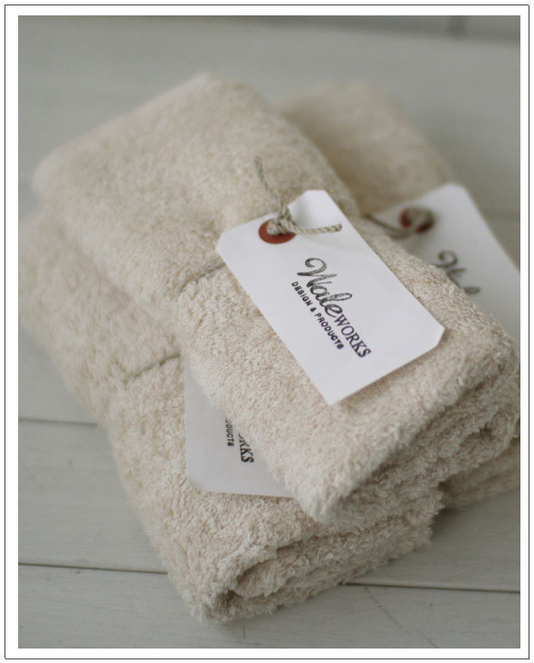 WALEWORKSSupima"organic"cotton hand towel
