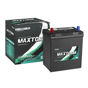 カーバッテリー トヨタ ラウム H16/3-H23/1 CBA-NCZ20 1500cc/充電制御車/標準地仕様車 適合参考 MAXTORM マックストーム SMF(シールド) SMF44B19R カーメンテナンス 車検整備 自動車用品 【H41001】