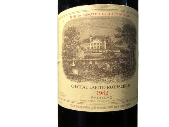 1982 Chateau Lafite Rothschild シャトー ラフィット ロートシルト ボルドー ポイヤック フランス Paullac Bordeaux France 赤ワイン 750ml finewineatr-10000025 ファインワイン サンプル画像2