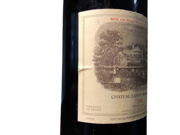 1982 Chateau Lafite Rothschild シャトー ラフィット ロートシルト ボルドー ポイヤック フランス Paullac Bordeaux France 赤ワイン 750ml finewineatr-10000025 ファインワイン サンプル画像3