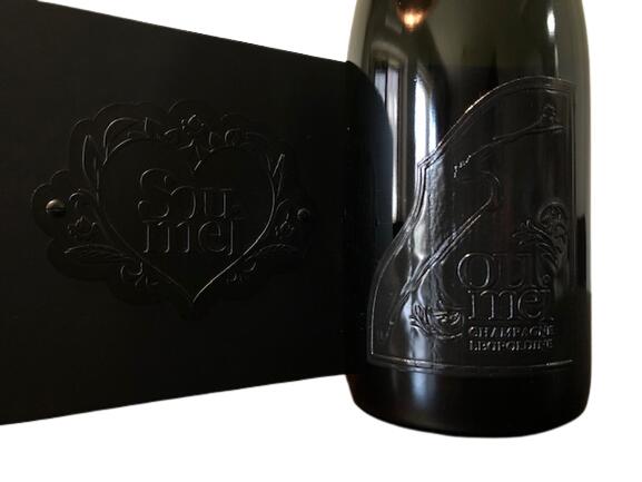 Leopoldine SOUMEI BLACK Blanc de Noirs レオポルディーヌ ソウメイ ブラック ブラン ド ノワール ソウメイジャパン 正規品 AMBONNAY Champagne France シャンパーニュ フランス 750ml 12.5%　ギフトボックス付（箱に擦れ・傷あり） 高級シャンパン キャバクラ ホスト finewineatr-10000032 ファインワイン サンプル画像3