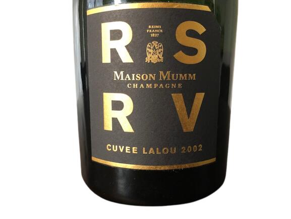 2002 G.H. Mumm RSRV Cuvee Rene Lalou Brut Millesime G.H. マム キューヴェ ルネ ラルー ブリュット ミレジメ ヴィンテージ Champagne France シャンパーニュ フランス 750ml 12% finewineatr-10000048 ファインワイン サンプル画像2