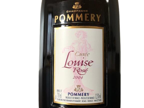 2004 Pommery Cuvee Louise Rose Millesime ポメリー キュヴェ ルイーズ ロゼ ミレ...