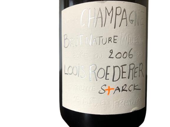 2006 Louis Roederer Brut Nature Millesime Philippe Starck ルイ ロデレール ブリュット ナチュール フィリップ スタルク ミレジメ Champagne France シャンパーニュ フランス 750ml 12% finewineatr-10000050 ファインワイン サンプル画像2